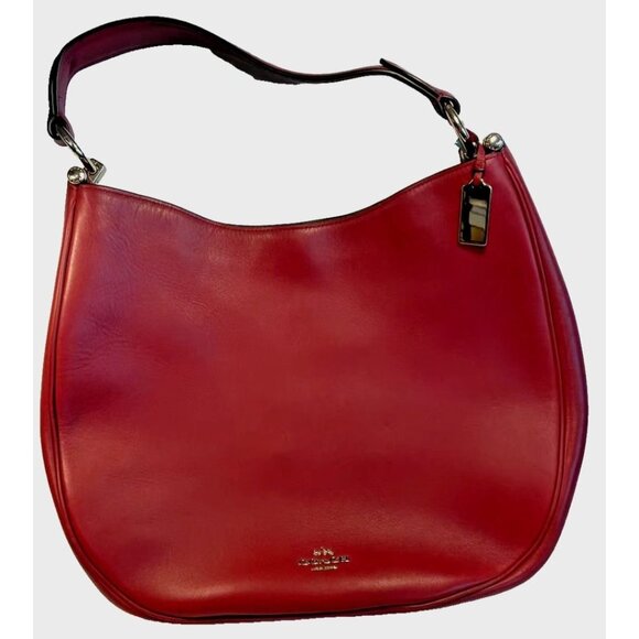 Coach Nomad Hobo 36026 Glovetanned Leather Shoulder Bag Purse Authenticated READ - Picture 2 of 16